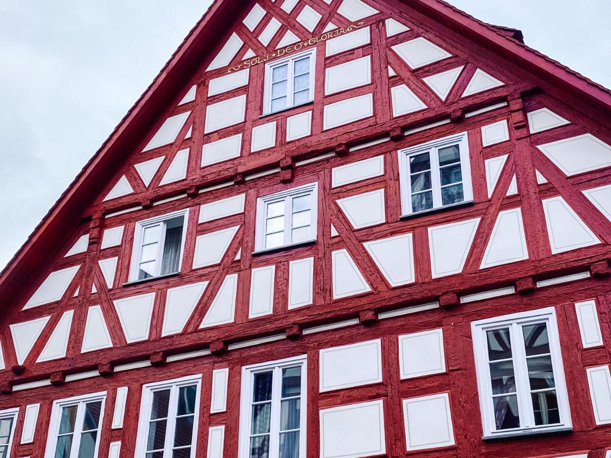 Ferienwohnung Dachstuble Blaubeuren Bagian luar foto