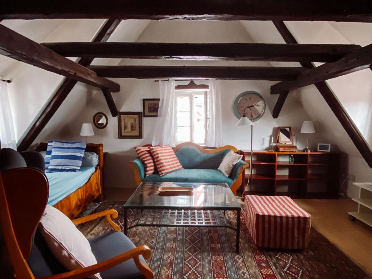 Ferienwohnung Dachstuble Blaubeuren Bagian luar foto